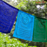 Prayer Flags with English Blessings: For Peace & Positivity