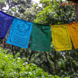 Prayer Flags with English Blessings: For Peace & Positivity