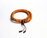 108 Beads Tibetan Yak Bone Hand Knotted Mala Prayer Bead Mala