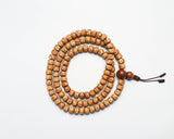 108 Beads Natural Lotus Seed Hand Knotted Meditation Japa Prayer Bead Mala