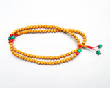 108 Beads Natural Wood Hand Knotted Meditation Japa Prayer Bead Mala