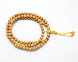 108 Beads Natural Lotus Seed Hand Knotted Mala Prayer Bead Mala