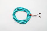 108 Beads Turquoise Stone Hand Knotted Mala Prayer Bead Mala