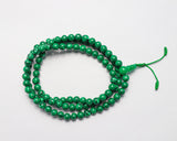 108 Beads Malachite Stone Hand Knotted Mala Prayer Bead Mala