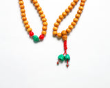 108 Beads Natural Wood Hand Knotted Meditation Japa Prayer Bead Mala