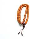 108 Beads Tibetan Yak Bone Hand Knotted Mala Prayer Bead Mala