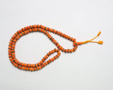 108 Beads Inlaid Yak Bone Hand Knotted Mala Prayer Bead Mala