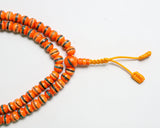 108 Beads Inlaid Yak Bone Hand Knotted Mala Prayer Bead Mala