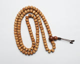 108 Beads Natural Lotus Seed Hand Knotted Meditation Japa Prayer Bead Mala
