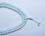 108 Beads Opal Stone Hand Knotted Meditation Japa Prayer Bead Mala