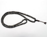 108 Beads Shungite Stone Hand Knotted Protection Mala Prayer Bead Mala