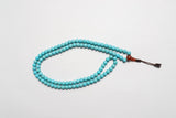 108 Beads Turquoise Stone Hand Knotted Mala Prayer Bead Mala