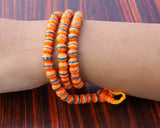 108 Beads Inlaid Yak Bone Hand Knotted Mala Prayer Bead Mala