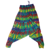 Green Stripe Tie Dye Yoga / Meditation Trouser for Women