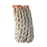 Natural Handmade Chakra Navel Sandalwood String Rope Incense -Pack of 35 Rope