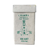 Natural Handmade Chakra Heart White Sage String Rope Incense-Pack of 35 Rope.