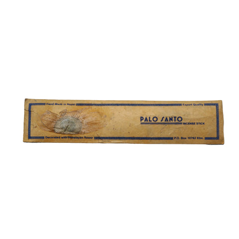 Natural Handmade Palo Santo Natural Incense Stick Decorated with Himalayan Flower -15 Sticks