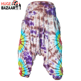 Purple Tie Dye Yoga / Meditation Trouser for Women