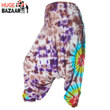 Purple Tie Dye Yoga / Meditation Trouser for Women
