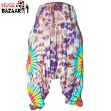 Purple Tie Dye Yoga / Meditation Trouser for Women