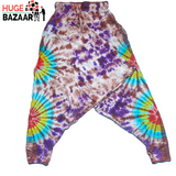 Purple Tie Dye Yoga / Meditation Trouser for Women