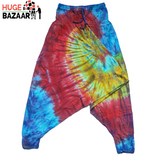 Red Tie Dye Yoga / Meditation Trouser for Women