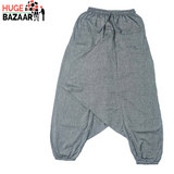 Silver Aladdin Harem Yoga / Meditation Trouser for Men and Women