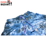 Blue Tie Dye Yoga / Meditation Trouser for Women