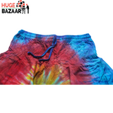 Red Tie Dye Yoga / Meditation Trouser for Women