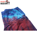 Red Tie Dye Yoga / Meditation Trouser for Women