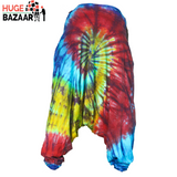 Red Tie Dye Yoga / Meditation Trouser for Women