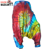 Red Tie Dye Yoga / Meditation Trouser for Women