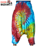 Red Tie Dye Yoga / Meditation Trouser for Women