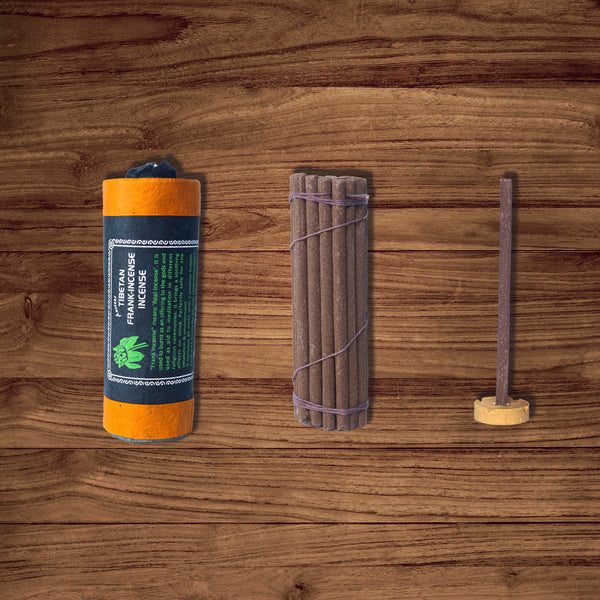 Ancient Natural Handmade Tibetan Frank-Incense Incense - 30 Sticks