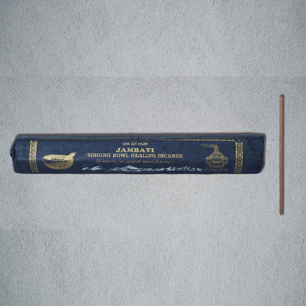 Om Ah Hum Jambati Singing Bowl Healing Incense