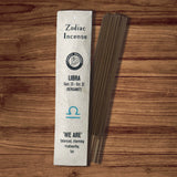 Aromatherapy Astrology Libra Zodiac Bergamot Incense-Pack of 15 Sticks