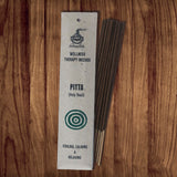 Natural Handmade Pitta Holy Basil Incense - Pack of 15 Sticks