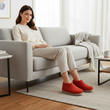 Nepali Handmade Indoor Shoes Natural Wool Unisex Warm House Shoes | Comfortable and Eco-friendly Footwear