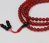 Carnelian Stone Japa Mala