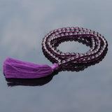 Amethyst Stone Prayer Mala With Tassel