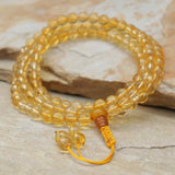 Citrine Stone Japa Mala