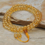 Citrine Stone Japa Mala