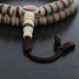 Inlaid Yak Bone Prayer Mala