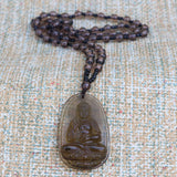 Blessing Buddha Glass Mala