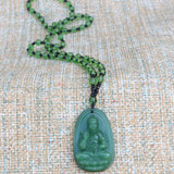 Blessing Buddha Glass Mala