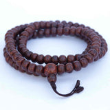 11.5 Antique Phoenix Eye Bodhi Seed Japa Meditation Mala