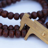 11.5 Antique Phoenix Eye Bodhi Seed Japa Meditation Mala