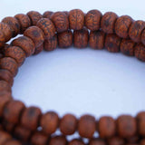 11.5 mm Antique Phoenix Eye Bodhi Seed Japa Meditation Mala
