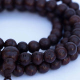 11 mm Antique Phoenix Eye Bodhi Seed Japa Meditation Mala