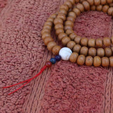 Natural One Eye Nepali Bodhi Seed Japa Mala